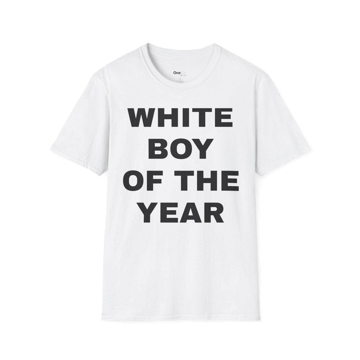 WHITE BOY OF THE YEAR T-SHIRT