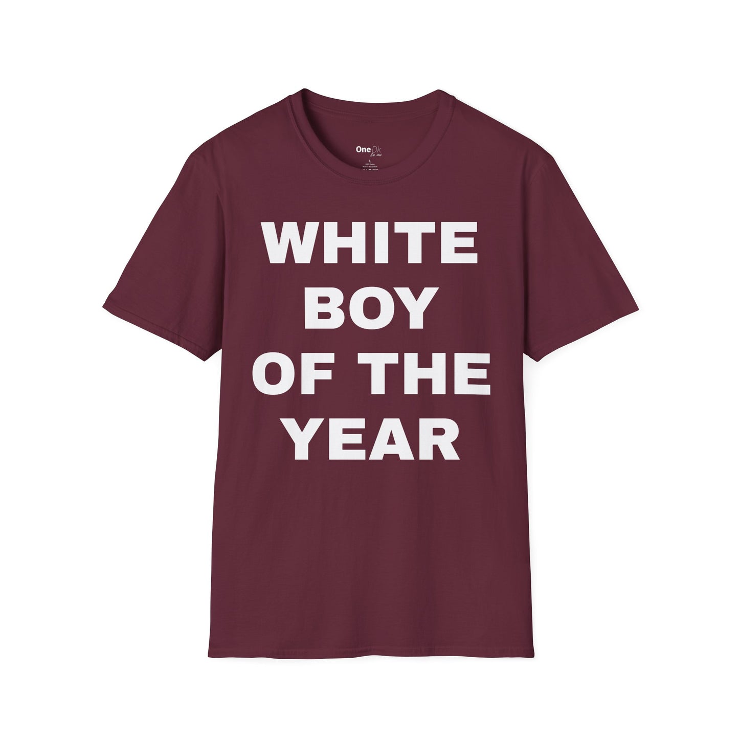 WHITE BOY OF THE YEAR T-SHIRT
