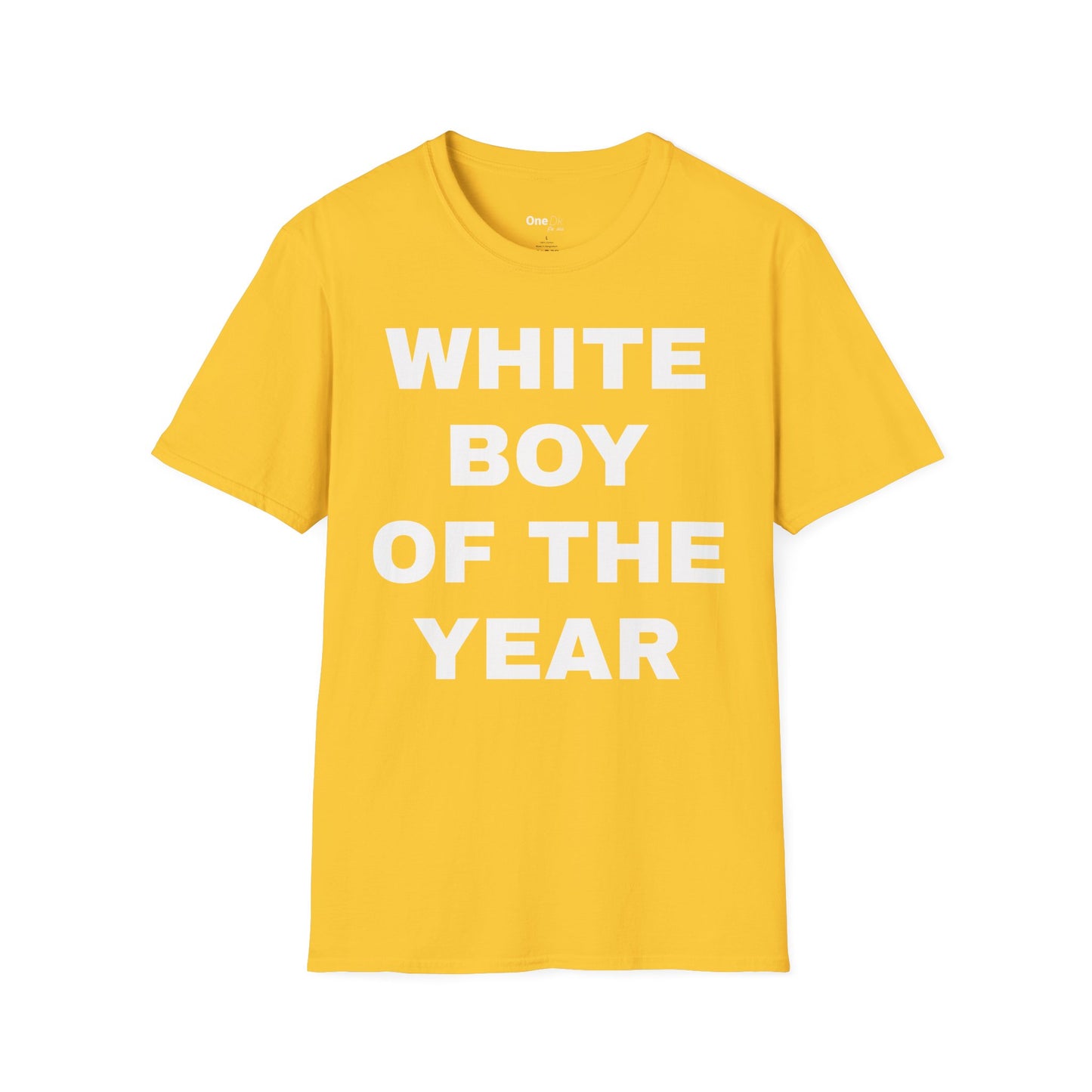 WHITE BOY OF THE YEAR T-SHIRT