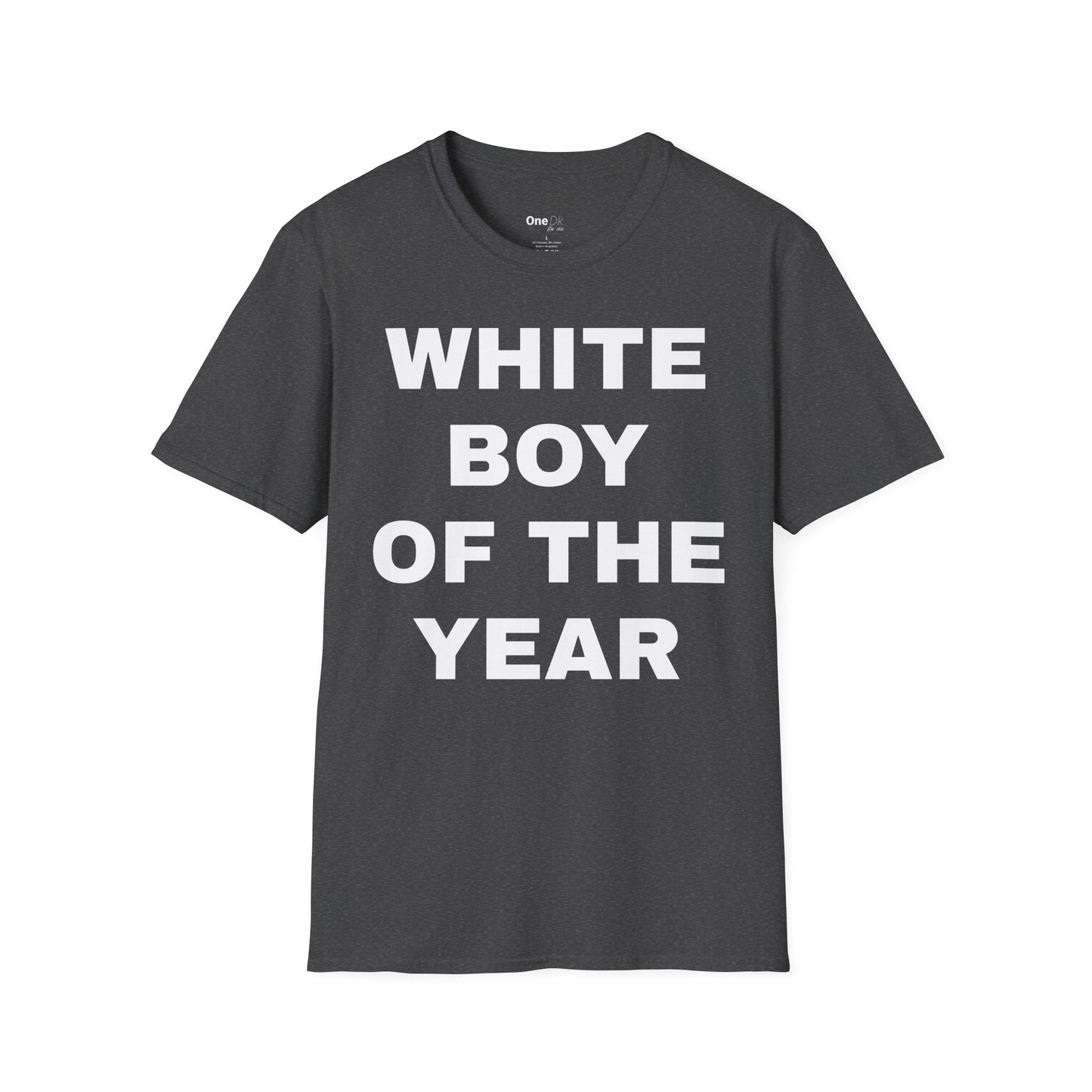 WHITE BOY OF THE YEAR T-SHIRT