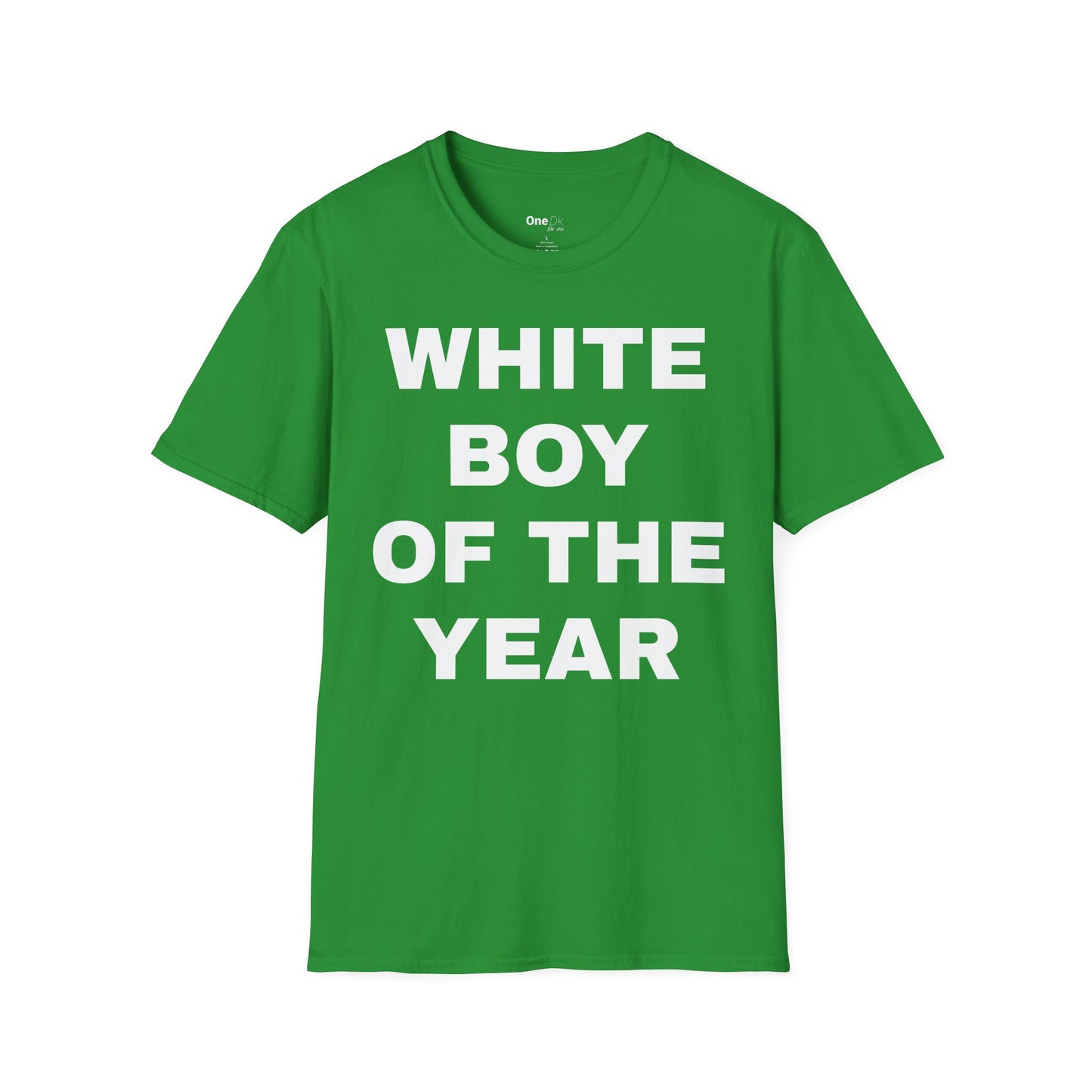 WHITE BOY OF THE YEAR T-SHIRT