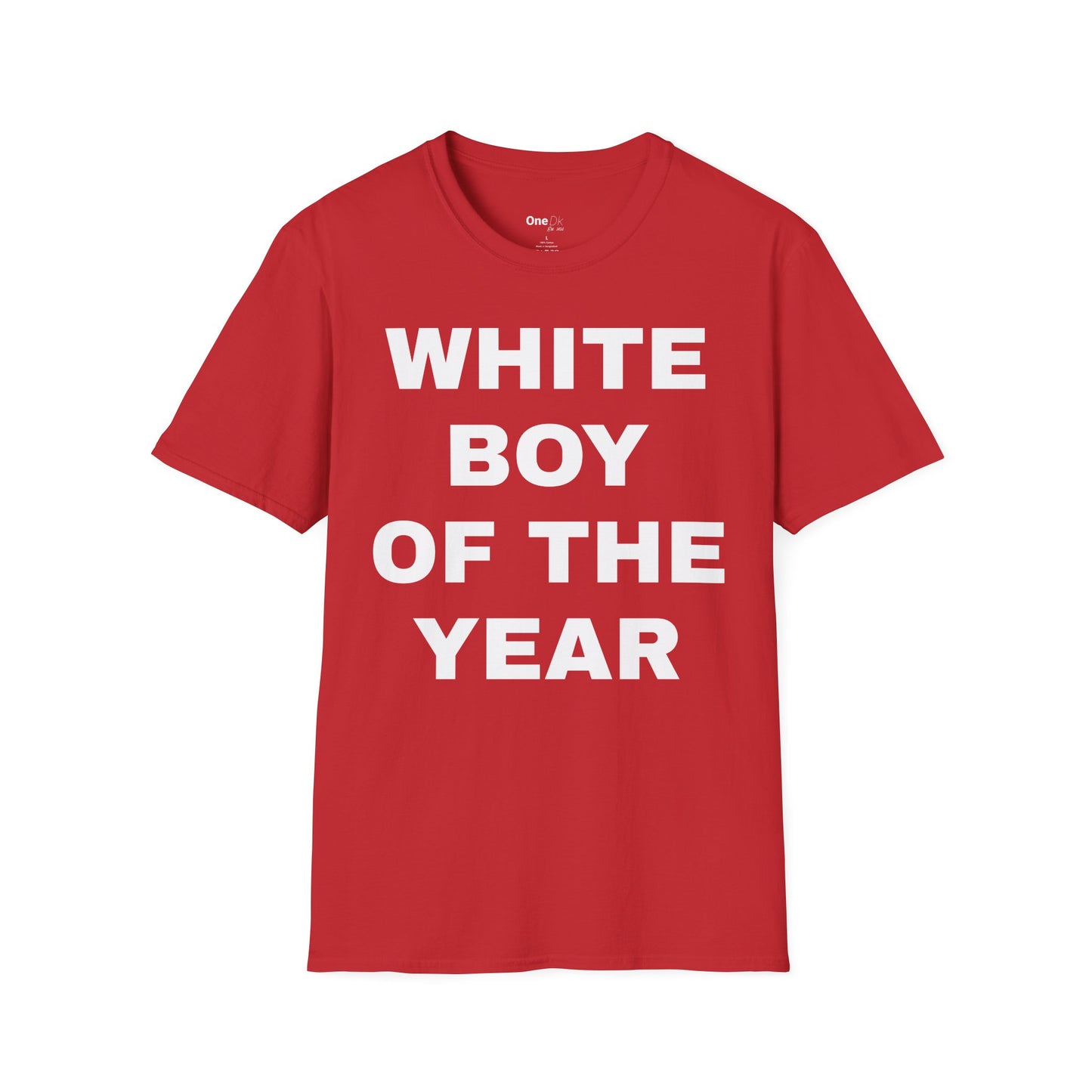 WHITE BOY OF THE YEAR T-SHIRT