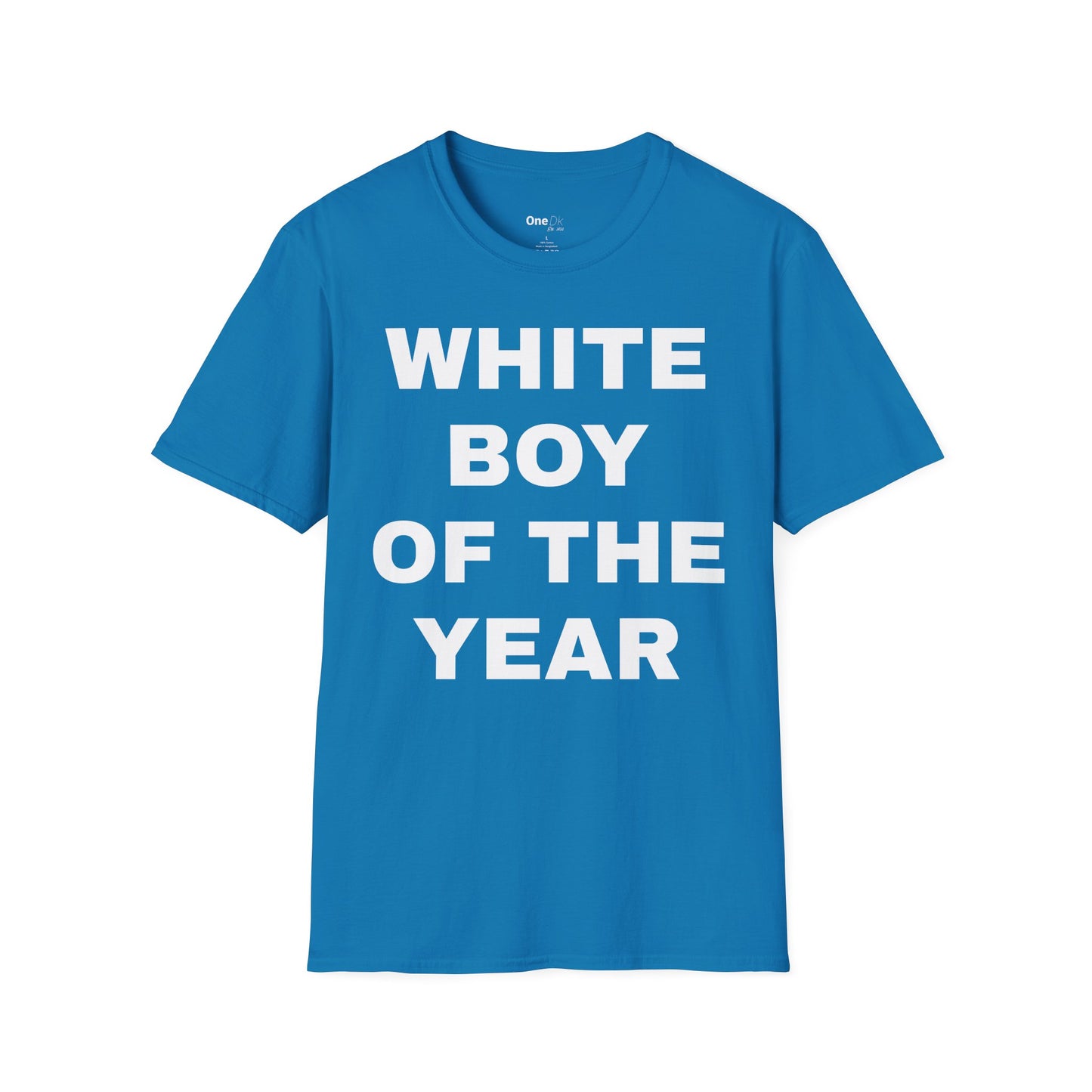 WHITE BOY OF THE YEAR T-SHIRT