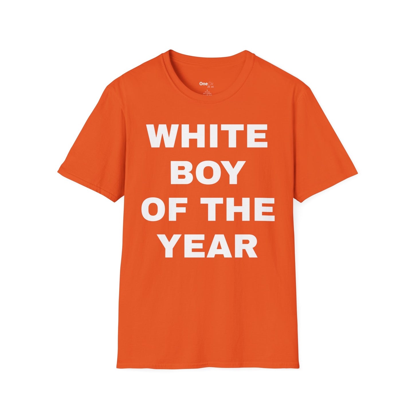 WHITE BOY OF THE YEAR T-SHIRT