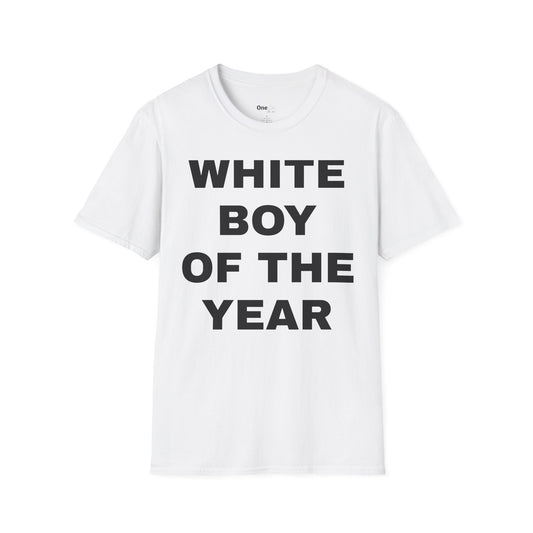 WHITE BOY OF THE YEAR T-SHIRT
